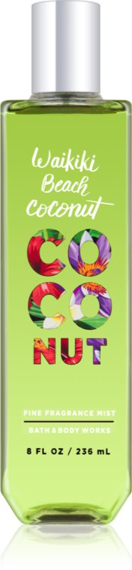 Bath & Body Works Waikiki Beach Coconut spray pentru corp pentru femei 236 ml