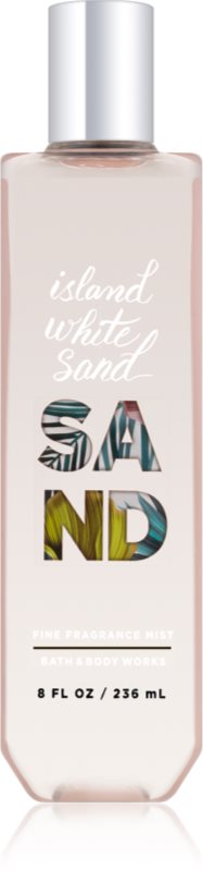 Bath & Body Works Island White Sand tělový sprej pro ženy 236 ml