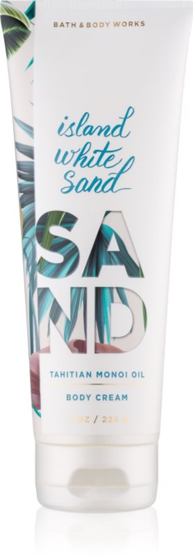 Bath & Body Works White Sand Beaches tělový krém pro ženy 226 g