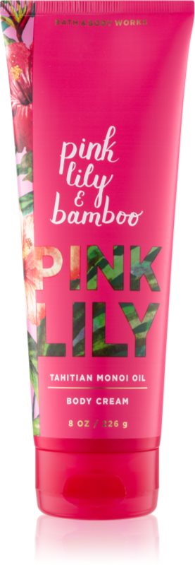 Bath & Body Works Pink Lily & Bambo Body Cream for Women 226 g