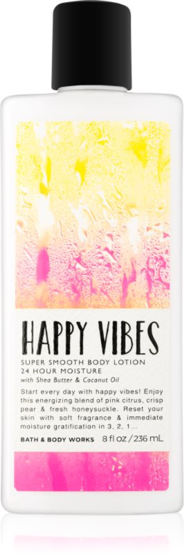 Bath & Body Works Happy Vibes lotion corps pour femme 236 ml