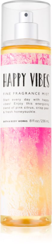 Bath & Body Works Happy Vibes tělový sprej pro ženy 236 ml