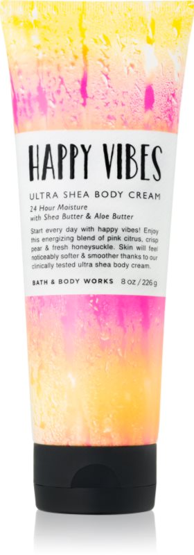 Bath & Body Works Happy Vibes Body Cream for Women 226 g