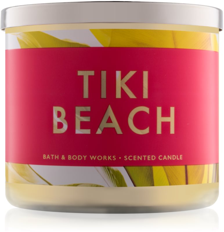 Bath & Body Works Tiki Beach vonná sviečka 411 g