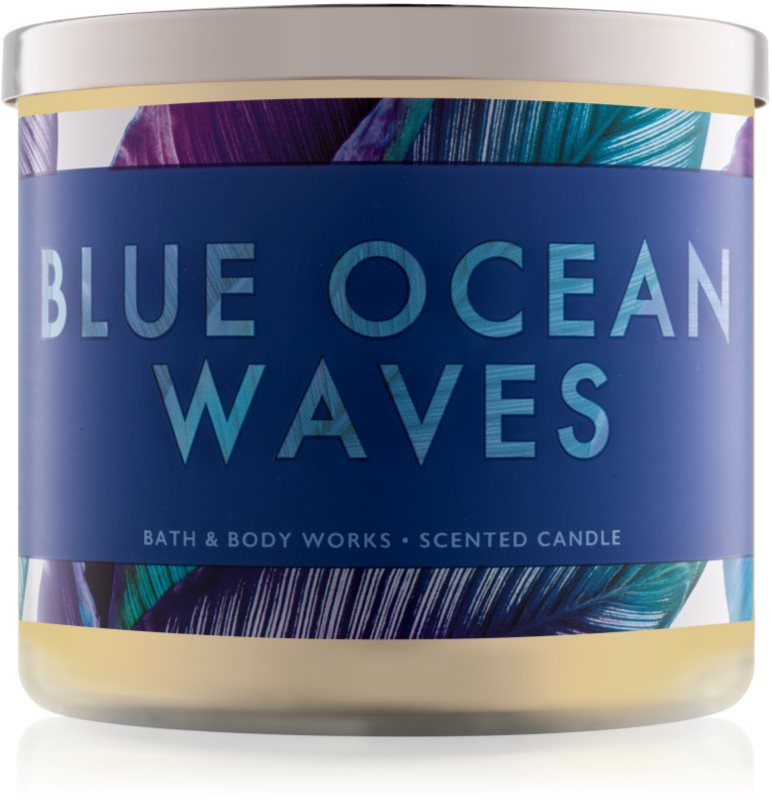 Bath & Body Works Blue Ocean Waves świeczka zapachowa 411 g