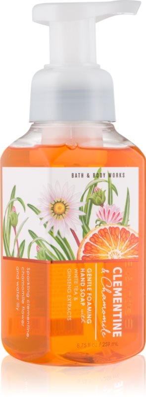 Bath & Body Works Clementine & Chamomile Sapun spuma pentru maini