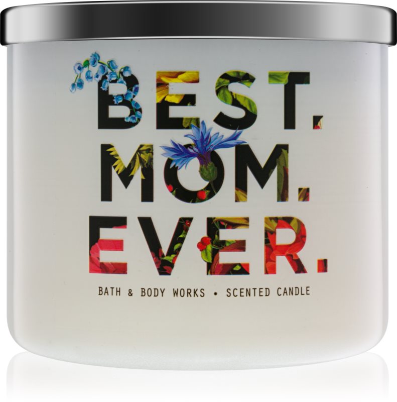 Bath & Body Works Fresh Cut Lilacs Scented Candle 411 g Limited Edition Best. Mom. Ever.