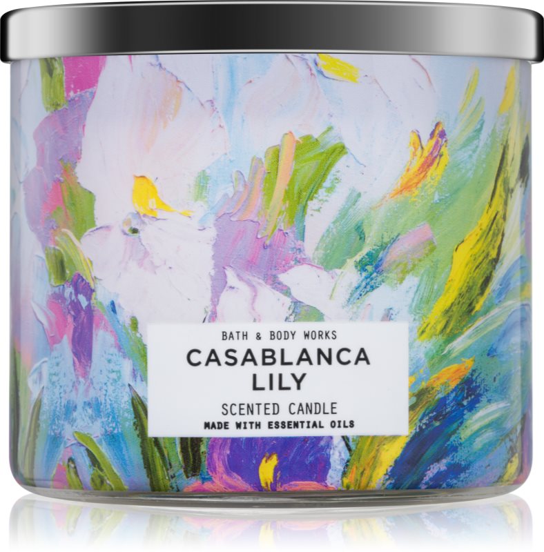 Bath & Body Works Casablanca Lily ароматизована свічка 411 гр