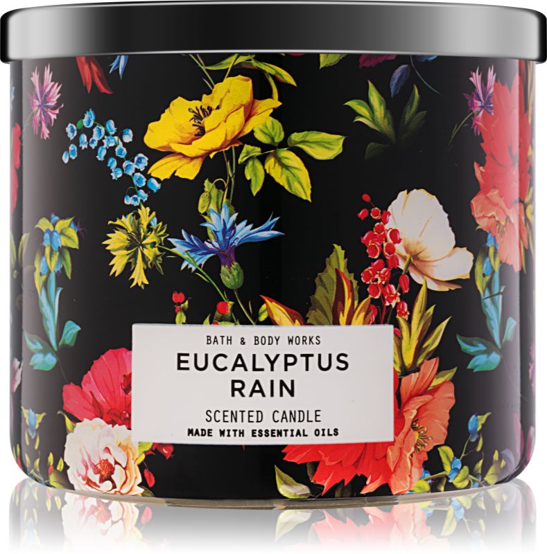 Bath & Body Works Eucalyptus Rain lumânare parfumată 411 g I.