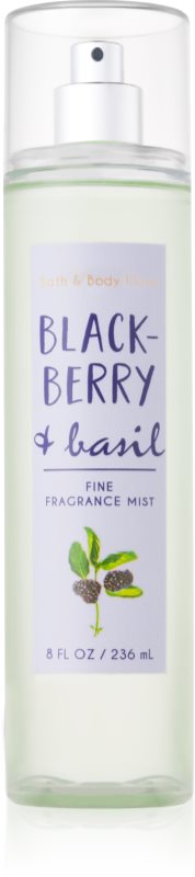 Bath & Body Works Blackberry & Basil telový sprej pre ženy 236 ml