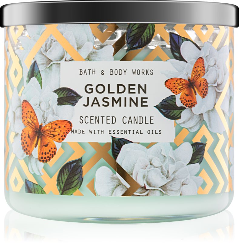 Bath & Body Works Golden Jasmine Scented Candle 411 g