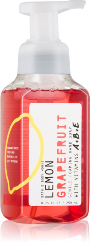 Bath & Body Works Lemon Grapefruit Foaming Hand Soap