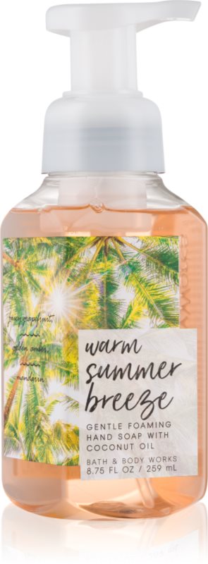 Bath & Body Works Warm Summer Breeze savon moussant pour les mains