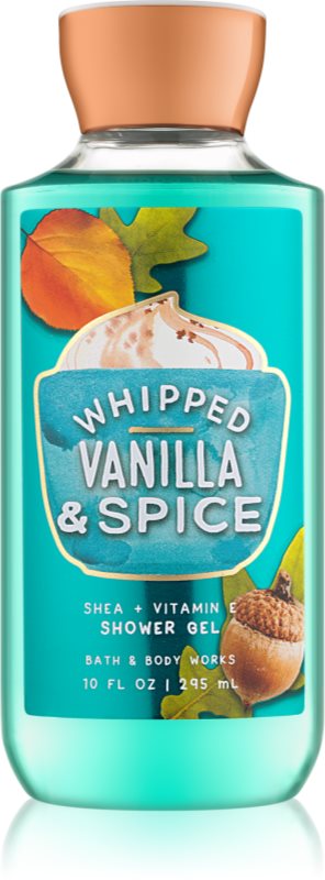 Bath & Body Works Whipped Vanilla & Spice Shower Gel for Women 295 ml