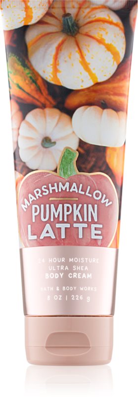Bath & Body Works Marshmallow Pumpkin Latte telový krém pre ženy 226 g