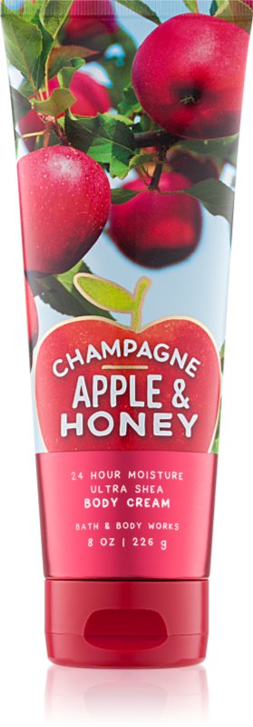 Bath & Body Works Champagne Apple & Honey крем для тіла для жінок 226 гр