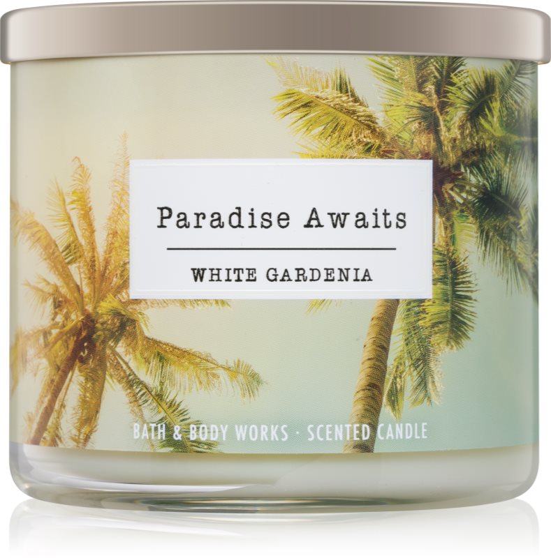 Bath & Body Works White Gardenia bougie parfumée 411 g I. Paradise Awaits