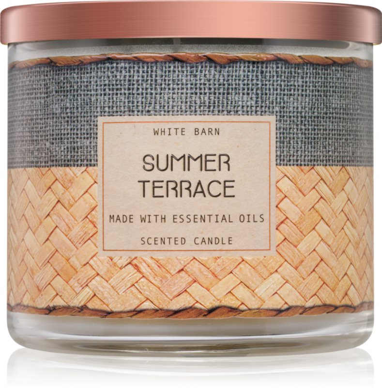 Bath & Body Works Summer Terrace vonná svíčka 411 g