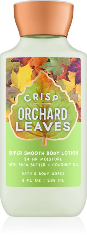 Bath & Body Works Crisp Orchard Leaves telové mlieko pre ženy 236 ml