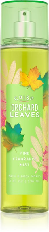 Bath & Body Works Crisp Orchard Leaves spray corporel pour femme 236 ml