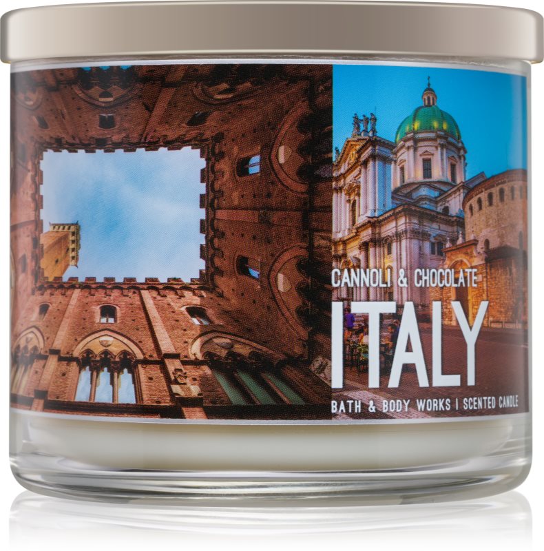 Bath & Body Works Cannoli & Chocolate Scented Candle 411 g Italy