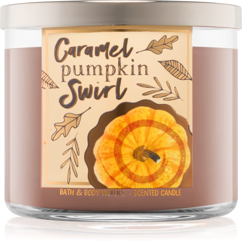 Bath & Body Works Caramel Pumpkin Swirl Scented Candle 411 g I.