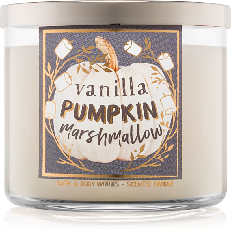 Bath & Body Works Vanilla Pumpkin Marshmallow Geurkaars 411 gr I.