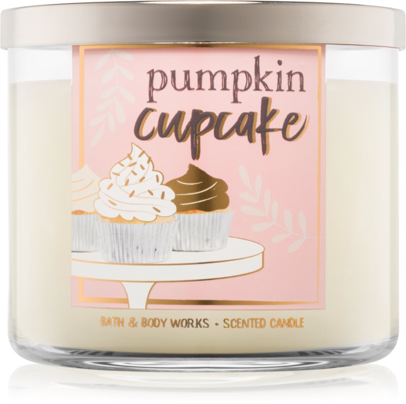 Bath & Body Works Pumpkin Cupcake candela profumata 411 g