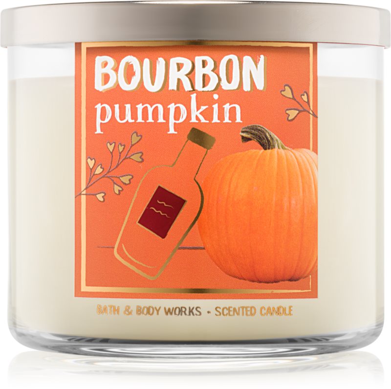 Bath & Body Works Bourbon Pumpkin lumânare parfumată 411 g