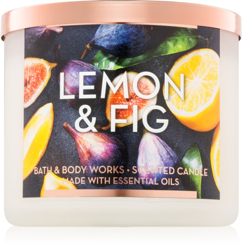 Bath & Body Works Lemon & Fig Scented Candle 411 g