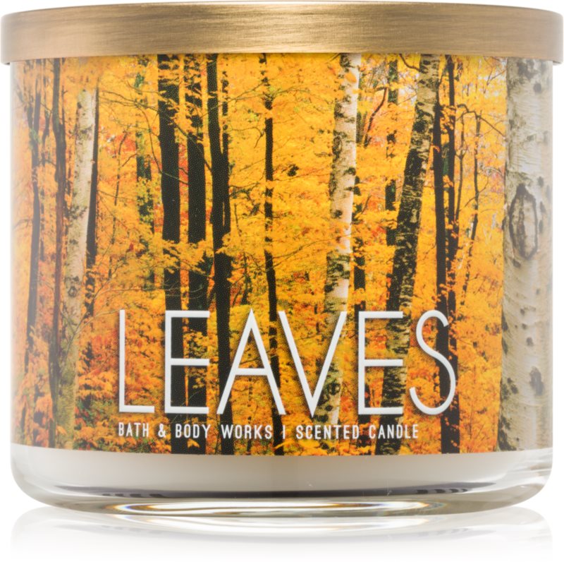 Bath & Body Works Leaves vonná svíčka 411 g