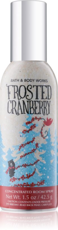 Bath & Body Works Frosted Cranberry pršilo za dom 42,5 g