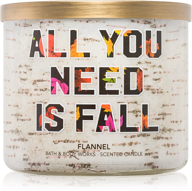 Bath & Body Works Flannel bougie parfumée 411 g