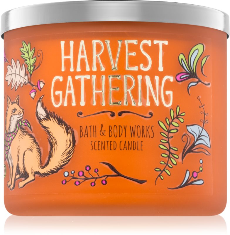 Bath & Body Works Harvest Gathering dišeča sveča 411 g