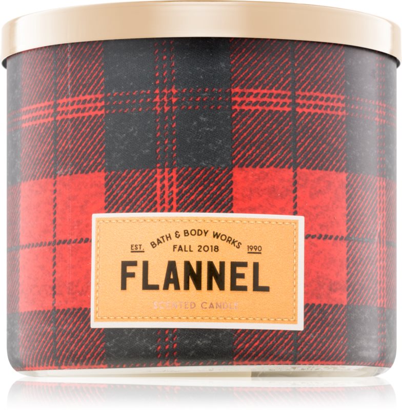 Bath & Body Works Flannel Geurkaars 411 gr I.