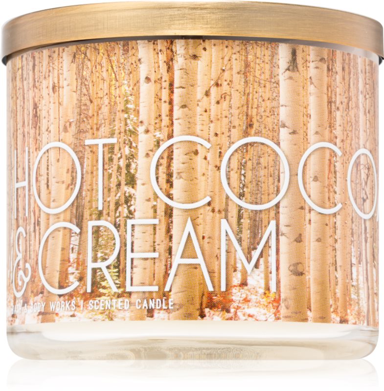 Bath & Body Works Hot Cocoa & Cream Geurkaars 411 gr III.