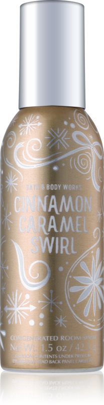 Bath & Body Works Cinnamon Caramel Swirl pršilo za dom 42,5 g