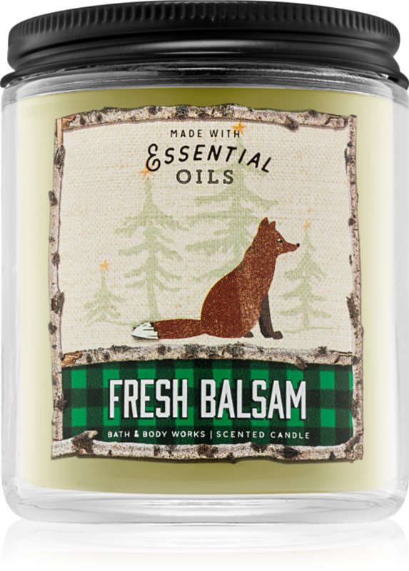 Bath & Body Works Fresh Balsam dišeča sveča 198 g