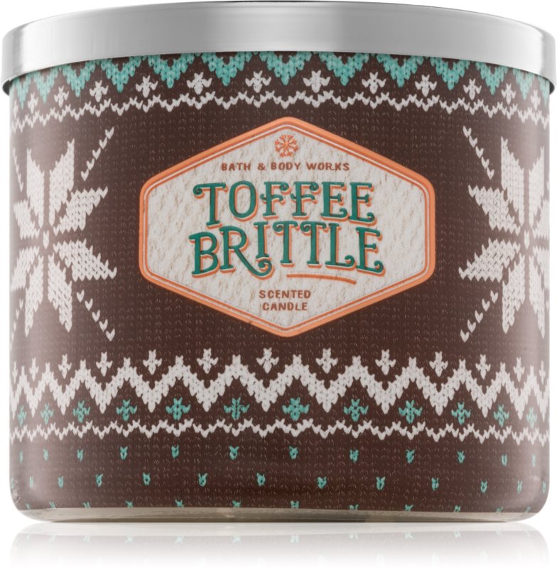 Bath & Body Works Toffee Brittle bougie parfumée 411 g