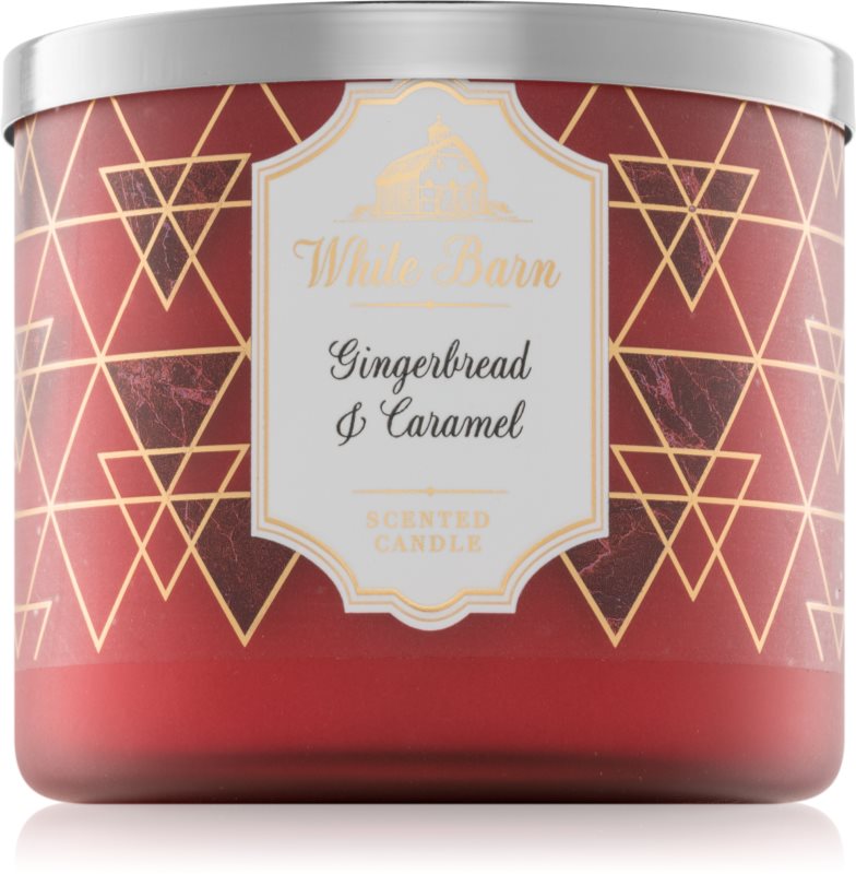 Bath & Body Works Gingerbread & Caramel Geurkaars 411 gr