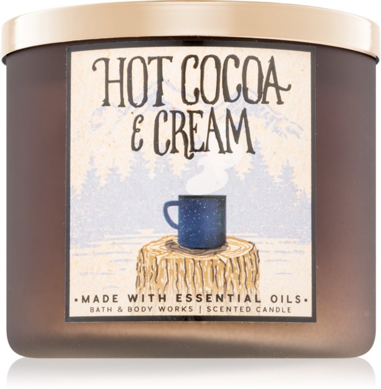 Bath & Body Works Hot Cocoa & Cream vonná sviečka 411 g II.