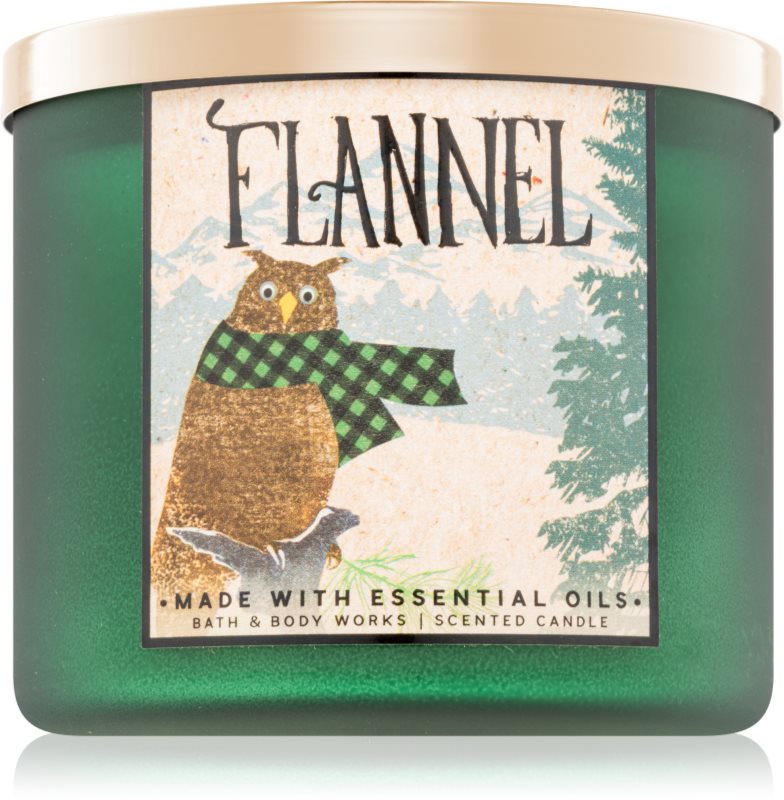 Bath & Body Works Flannel ароматна свещ 411 гр. II.