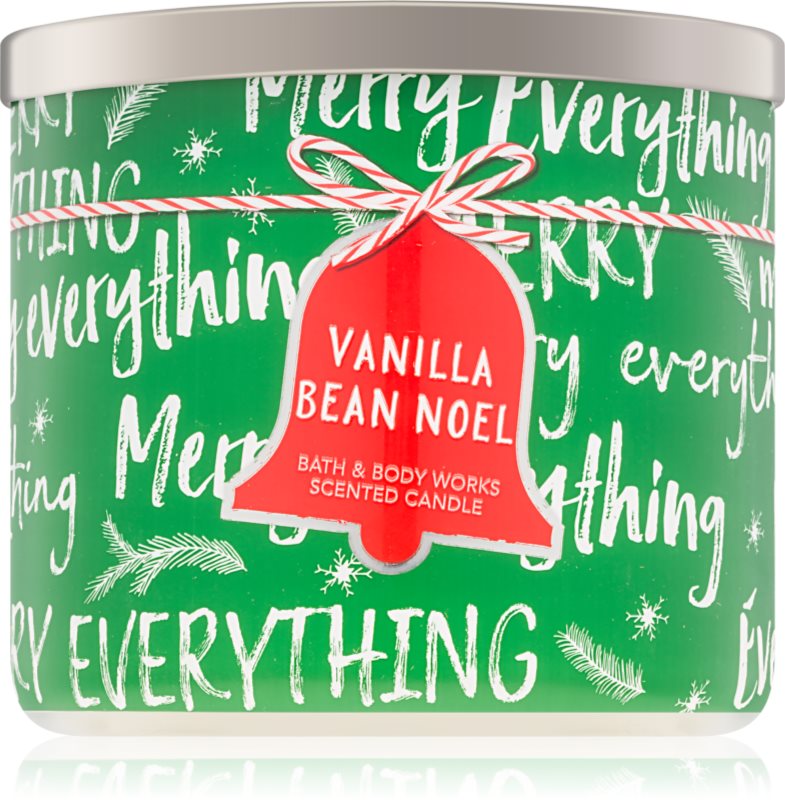 Bath & Body Works Vanilla Bean Noel vela perfumado 411 g I.