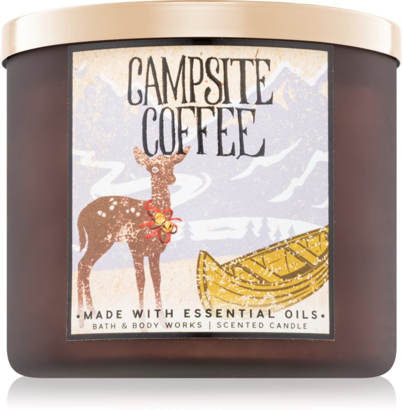 Bath & Body Works Campsite Coffee lumânare parfumată 411 g