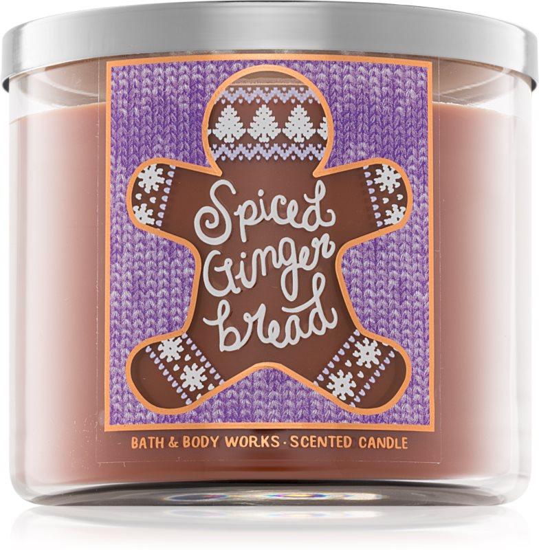Bath & Body Works Spiced Gingerbread Geurkaars 411 gr