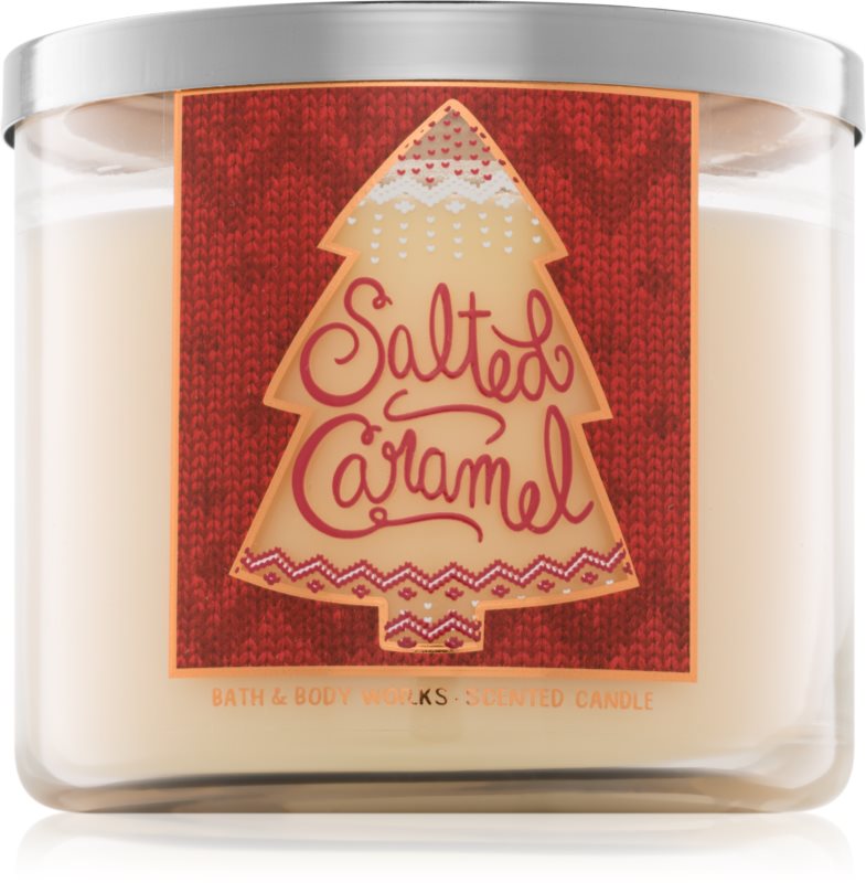 Bath & Body Works Salted Caramel Geurkaars 411 gr