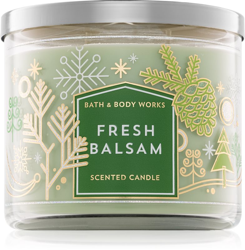 Bath & Body Works Fresh Balsam Duftkerze 411 g III.