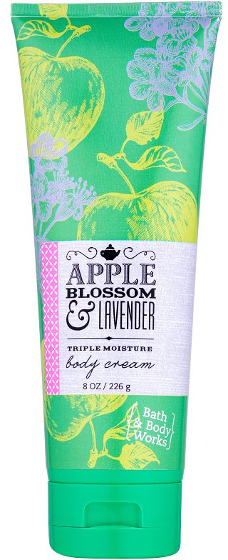 Bath & Body Works Apple Blossom & Lavender crema de corp pentru femei 226 g
