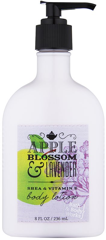 Bath & Body Works Apple Blossom & Lavender lapte de corp pentru femei 236 ml