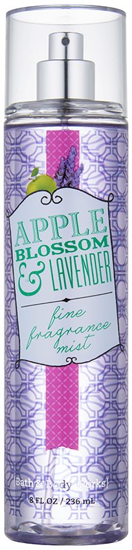 Bath & Body Works Apple Blossom & Lavender spray do ciała dla kobiet 236 ml